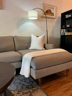 Room & Board Sectional in Heather Gray
