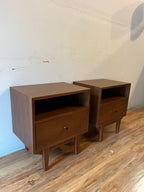 Article Cooper Nightstands (2) - Walnut