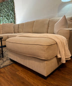 Ashley Furniture Lerenza Sectional in Birch White