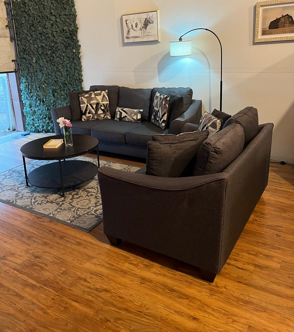 Ashley Furniture Sofa and Loveseat in Slate