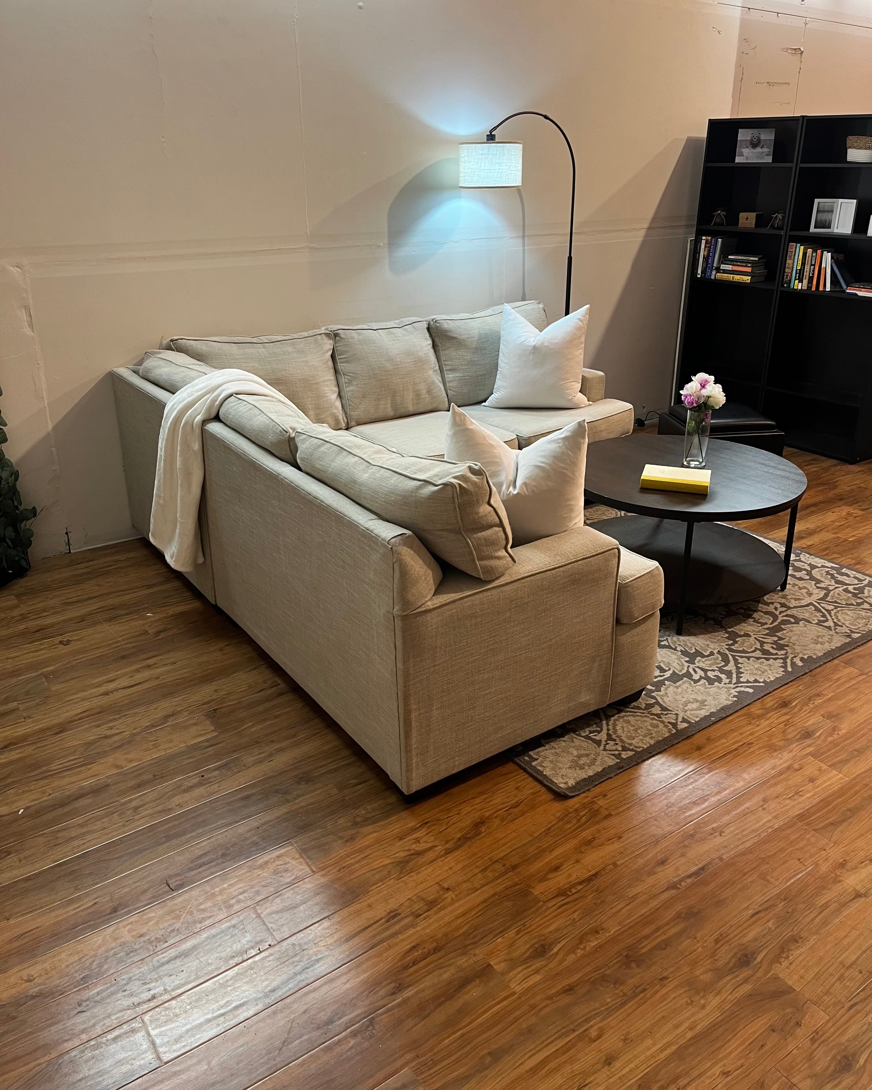 Birch Lane Sectional in Slate Gray