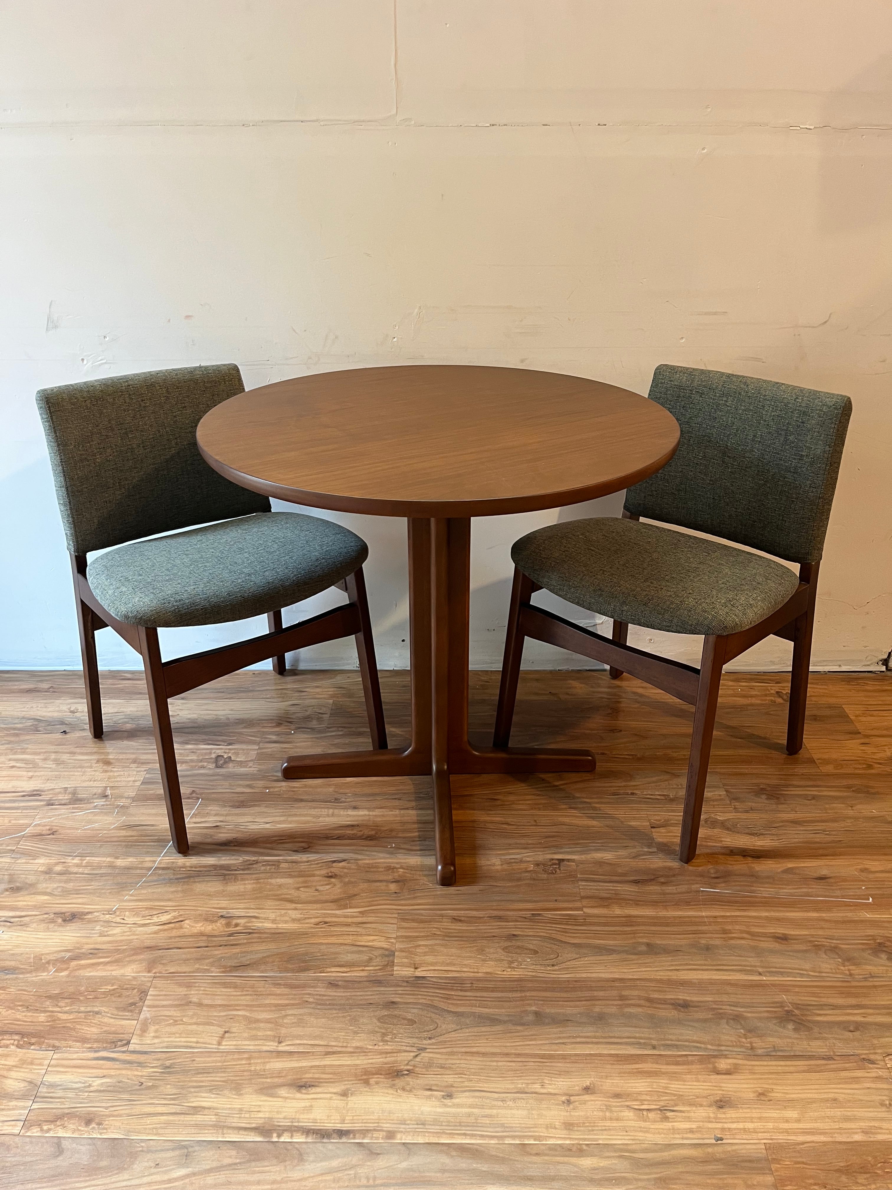 Article Nosh Dining Chairs - Walnut and Hemlock Green