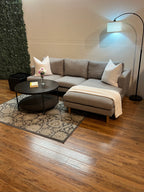 Castlery Tana Chaise Sectional in Pearl Gray