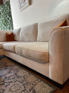 Jordan’s Furniture Sectional in Pearl White