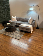 West Elm Eddy Sectional with Reversible Chaise in Graphite