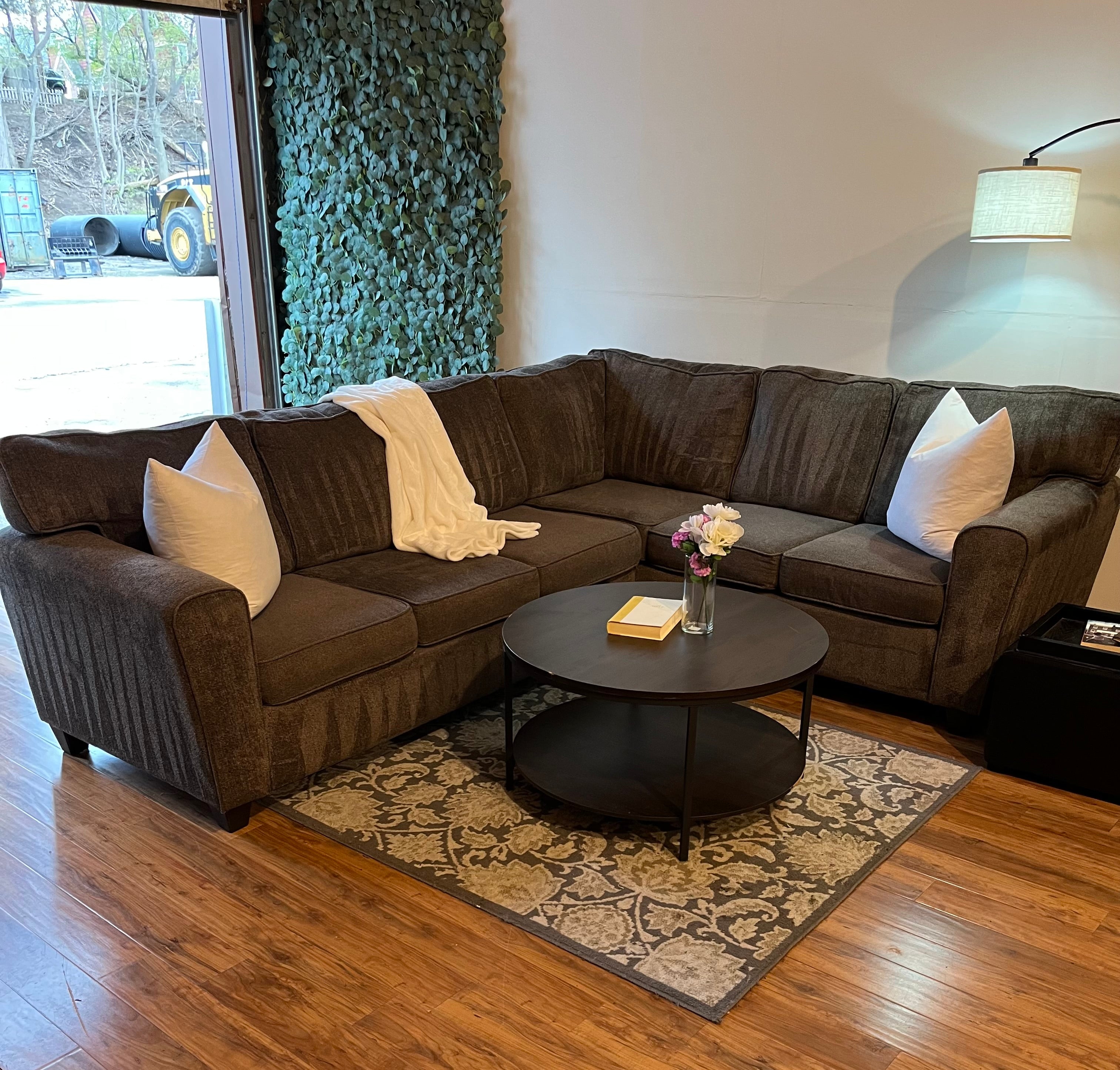 American Furniture Sectional in Ash Gray