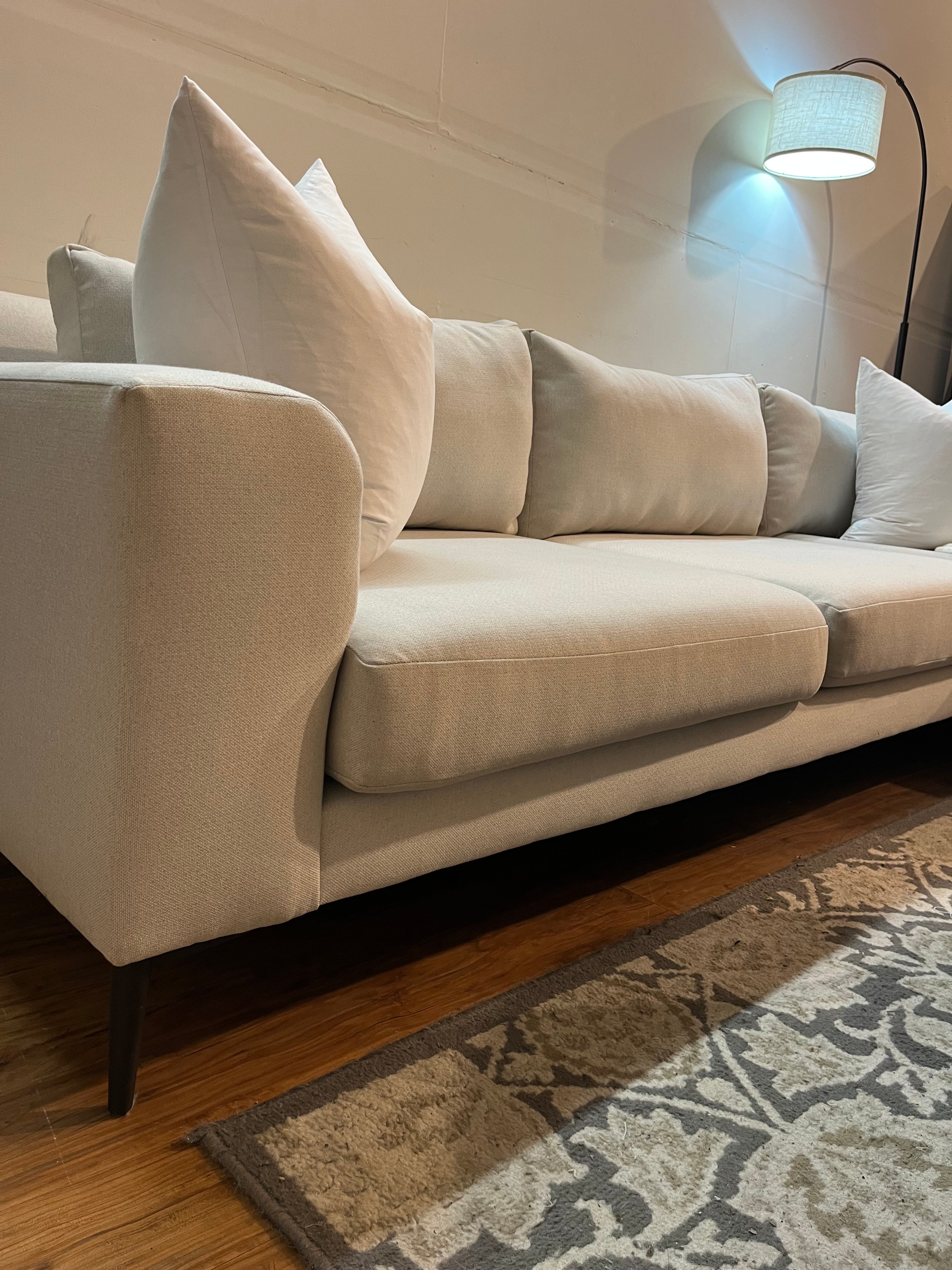 West Elm Harper Sectional in Oyster