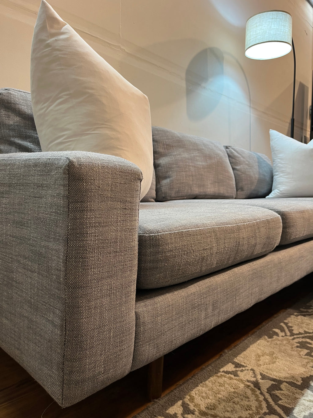 West Elm Eddy Sectional with Reversible Chaise in Graphite