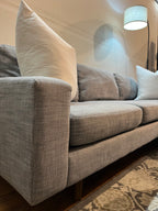 West Elm Eddy Sectional with Reversible Chaise in Graphite