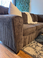 American Furniture Sectional in Ash Gray