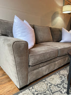 Jordan’s Furniture Sectional in Ash Gray