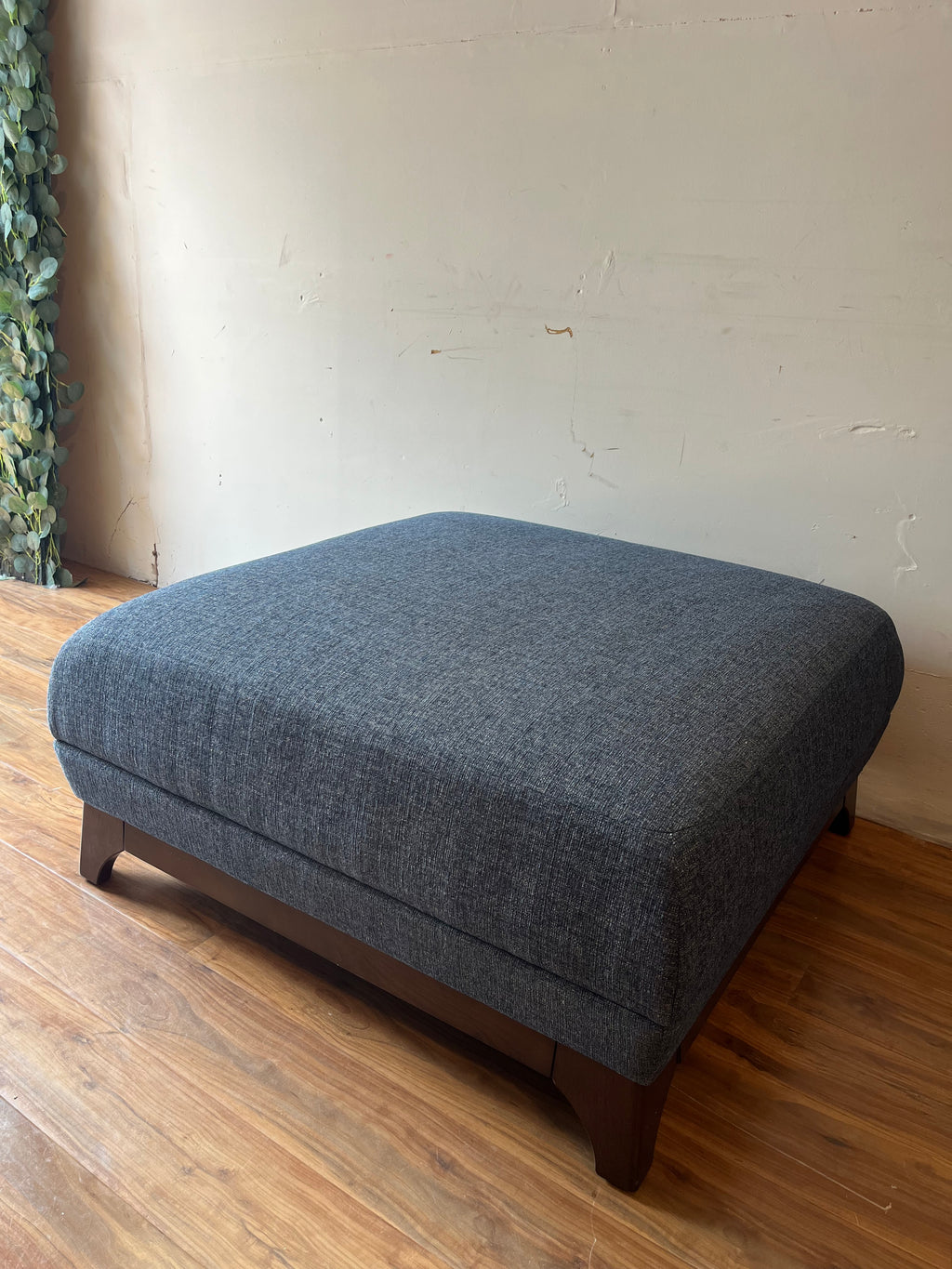 Article Ceni 35" Ottoman - Denim Blue