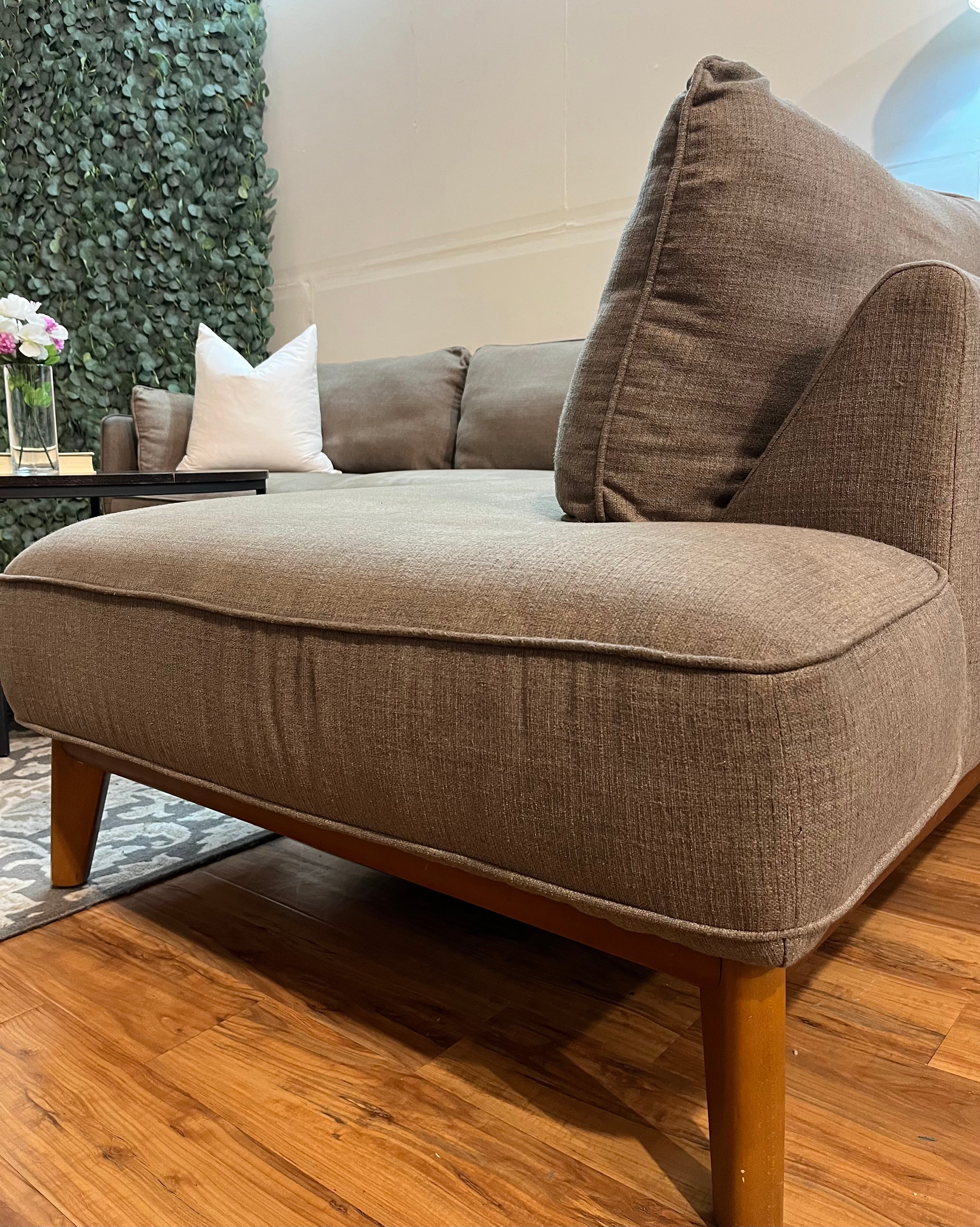 Macy’s Jollene Sectional in Slate Gray