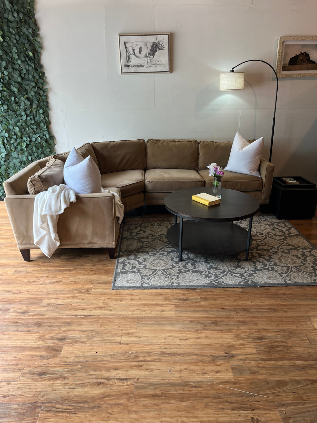 Rowe Furniture Sectional in Sand Beige