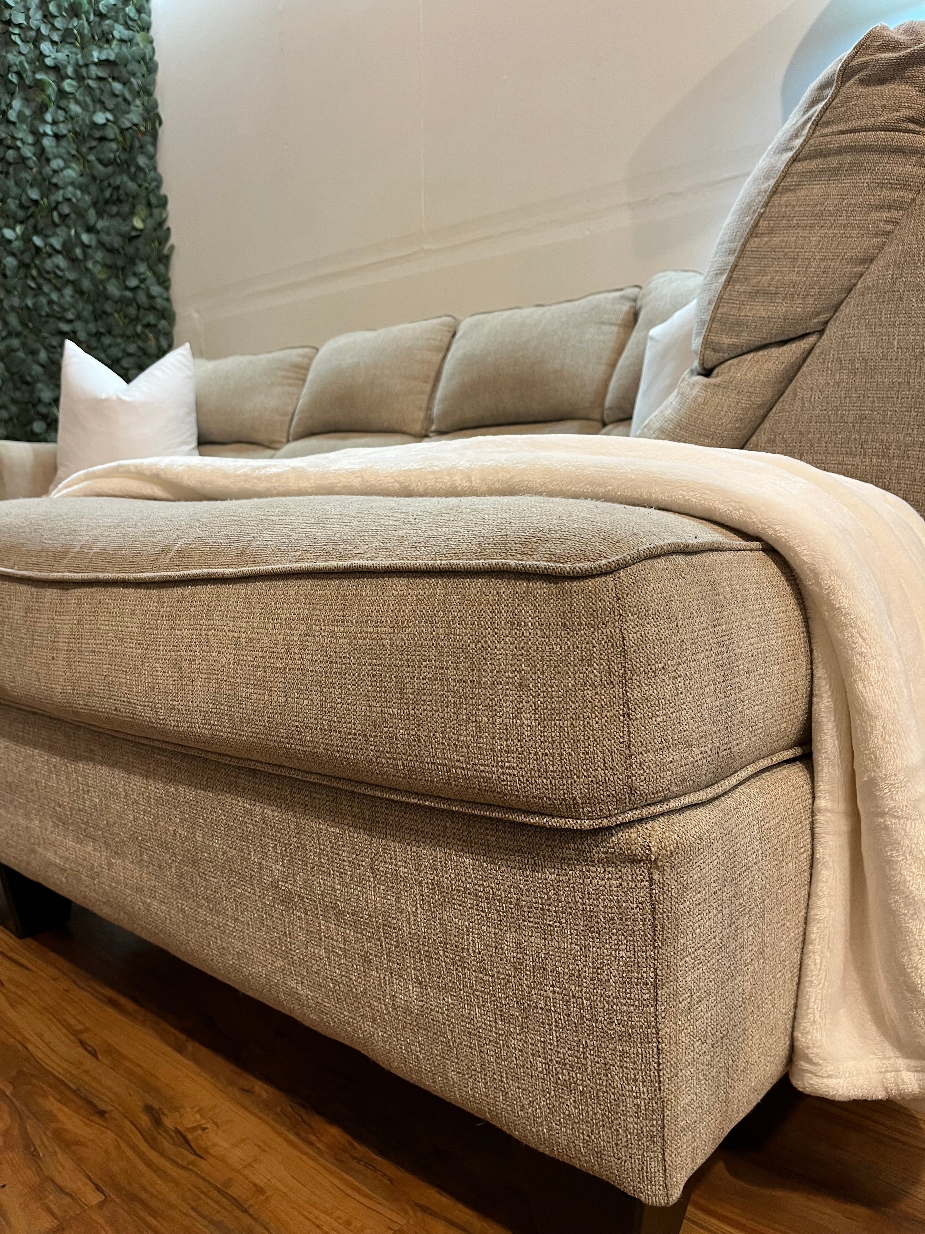 Ashley Furniture Sectional with Chaise in Beige