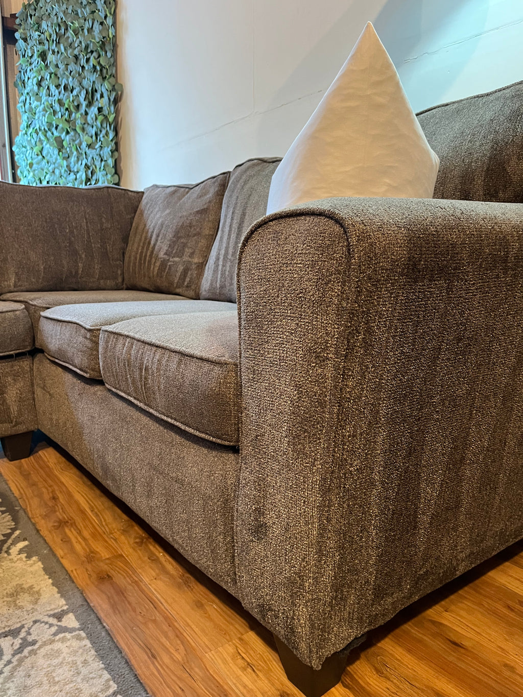American Furniture Sectional in Ash Gray