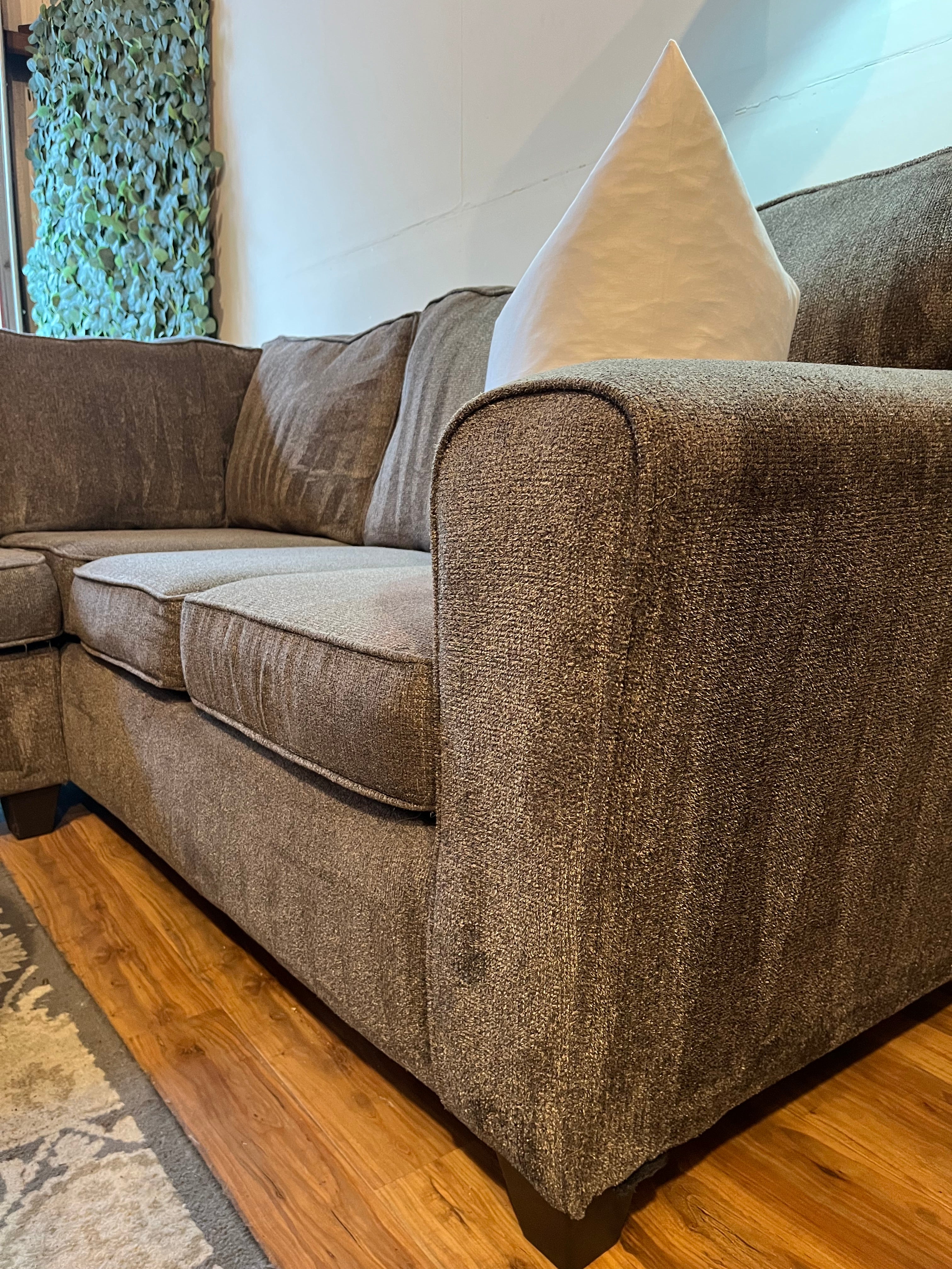 American Furniture Sectional in Ash Gray