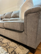 Ashley’s Furniture Sectional in Graphite