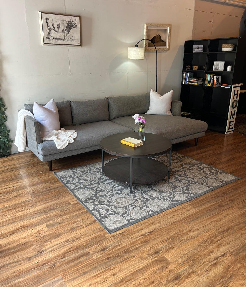 Joybird Lewis Sectional in Taylor Felt Gray