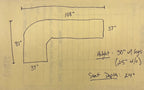 Rowe Furniture Sectional in Sand Beige