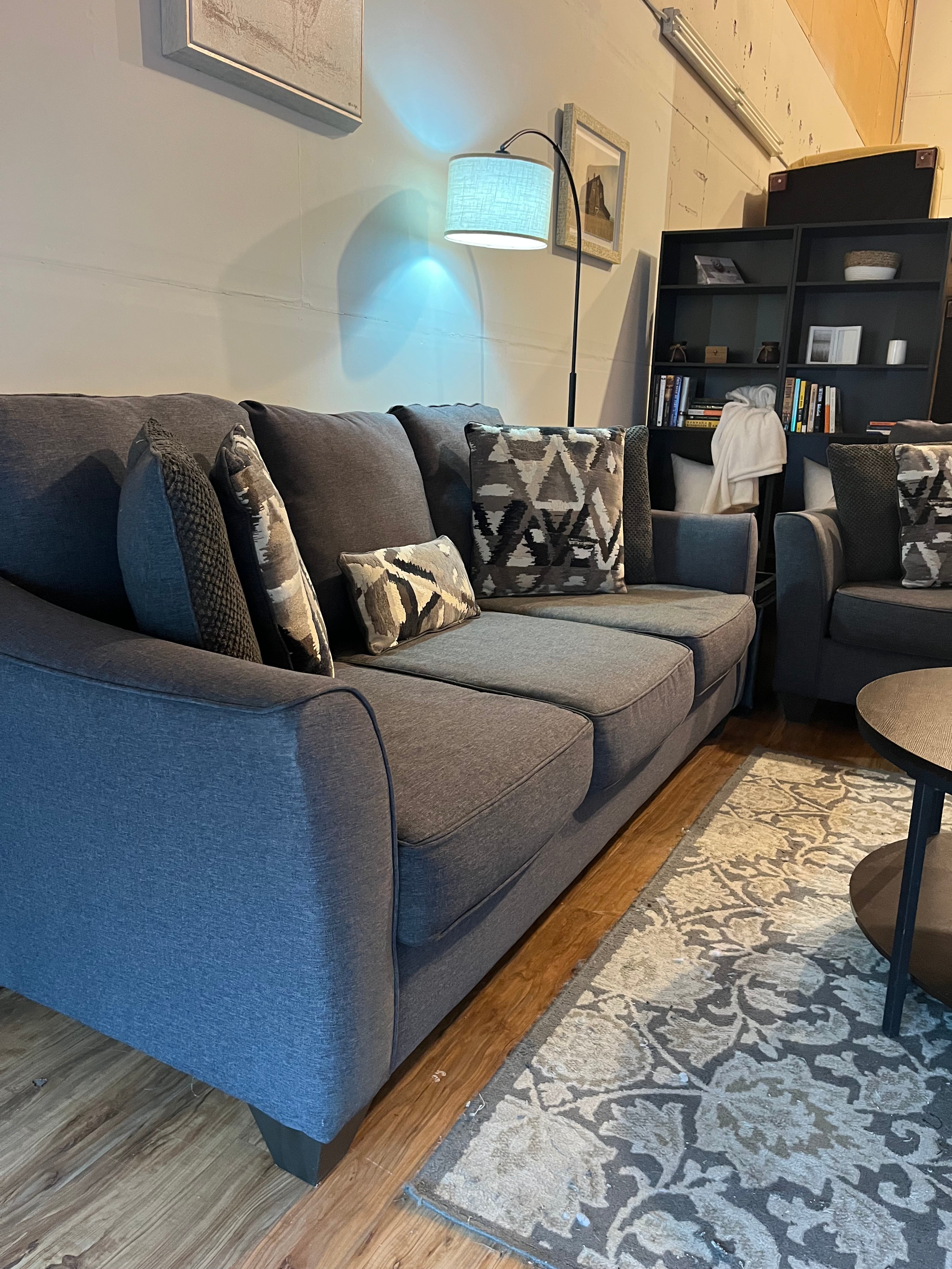 Ashley Furniture Sofa and Loveseat in Slate