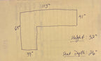 Klaussner Sectional in Bone Gray
