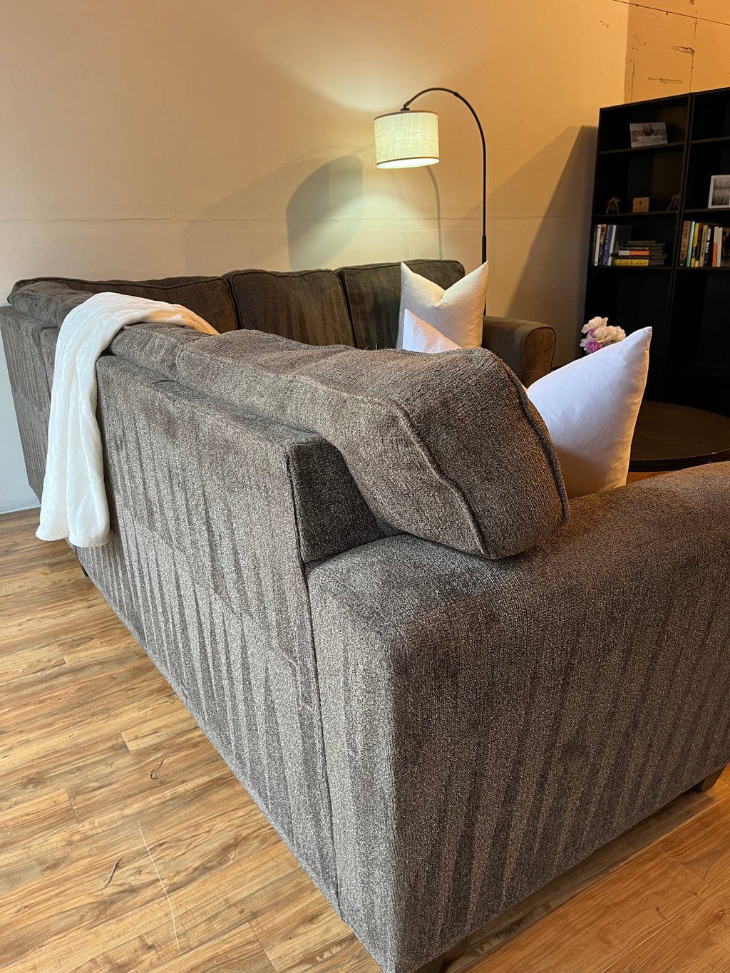 American Furniture Sectional in Ash Gray