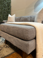 West Elm Eddy Sectional with Reversible Chaise in Graphite