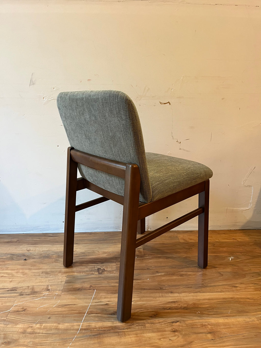 Article Mikkel Dining Chairs (3) - Walnut and Algonquin Green