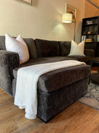 Johnathan Louis Sectional in Volcanic Black