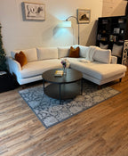 Interior Define Winslow Sectional in Frost White