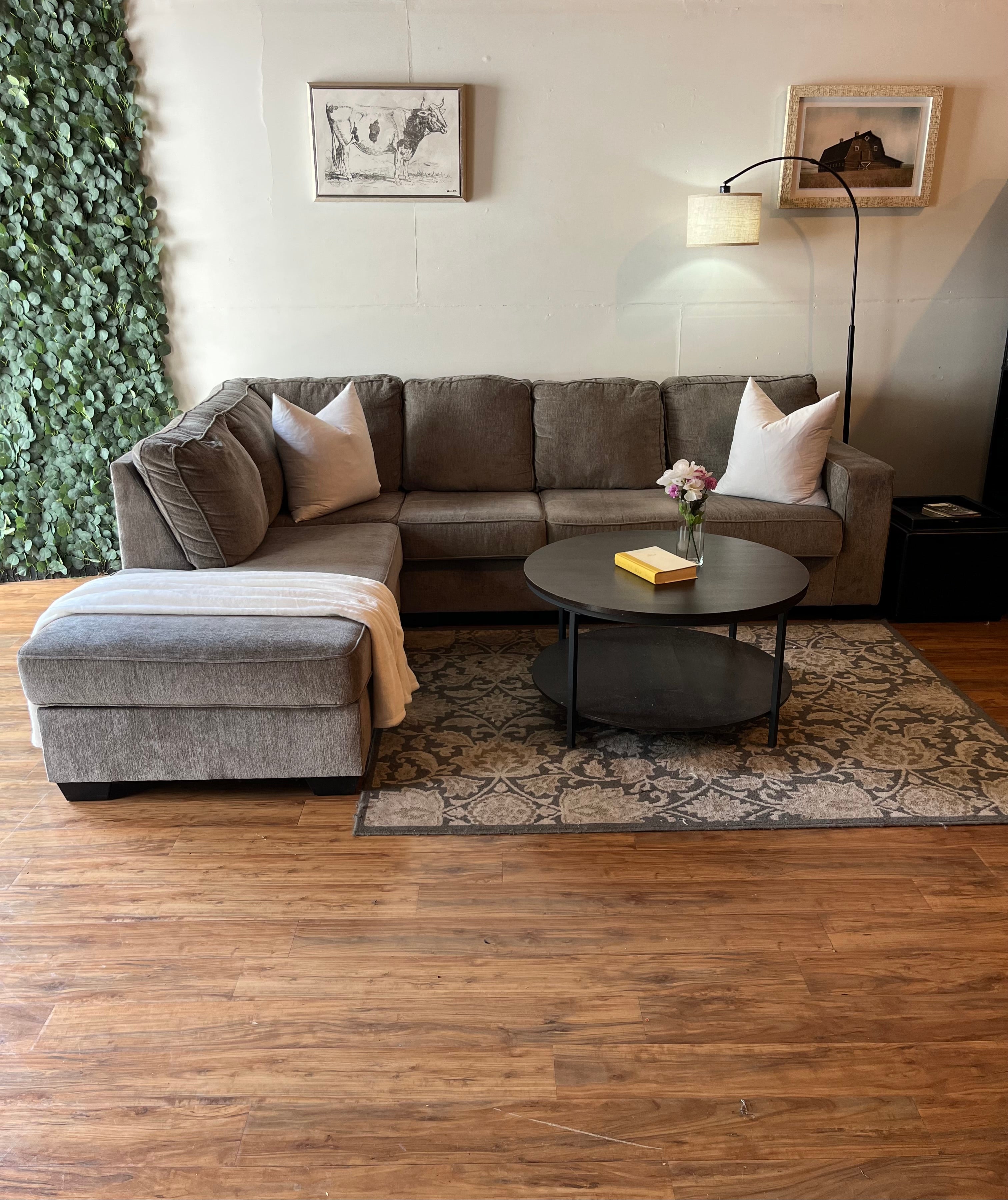 Ashley Furniture Altari Sectional in Alloy