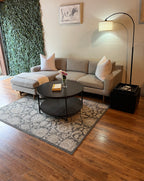 West Elm Eddy Sectional with Reversible Chaise in Pearl Gray
