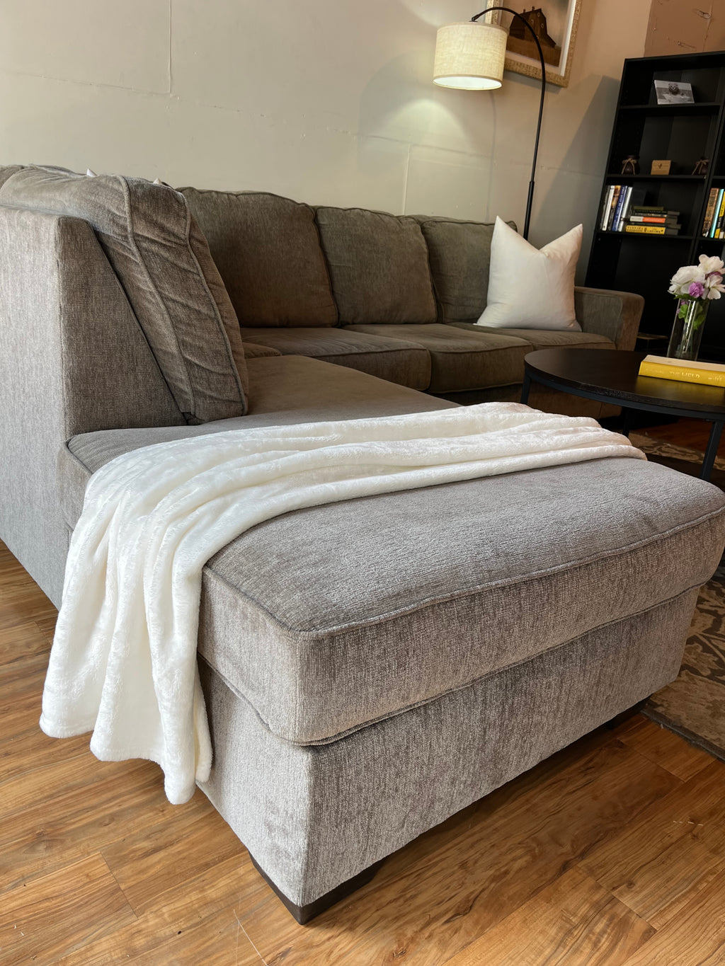 Ashley Furniture Altari Sectional in Alloy