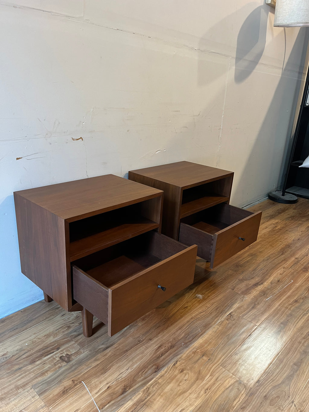 Article Cooper Nightstands (2) - Walnut