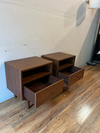Article Cooper Nightstands (2) - Walnut