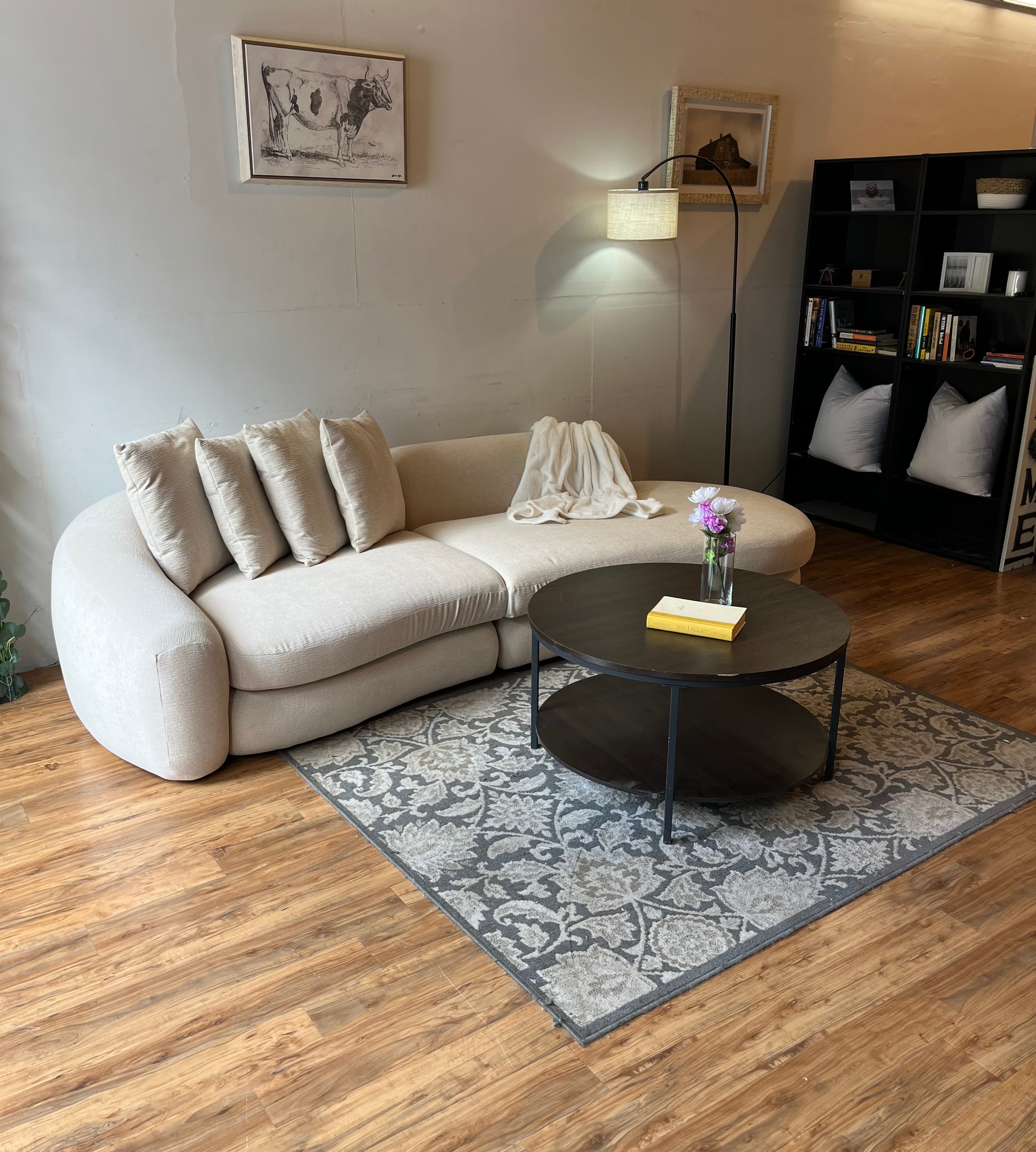 Castlery Fable Sectional in Oyster