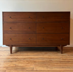 Article Cooper 6-Drawer Dresser in Walnut
