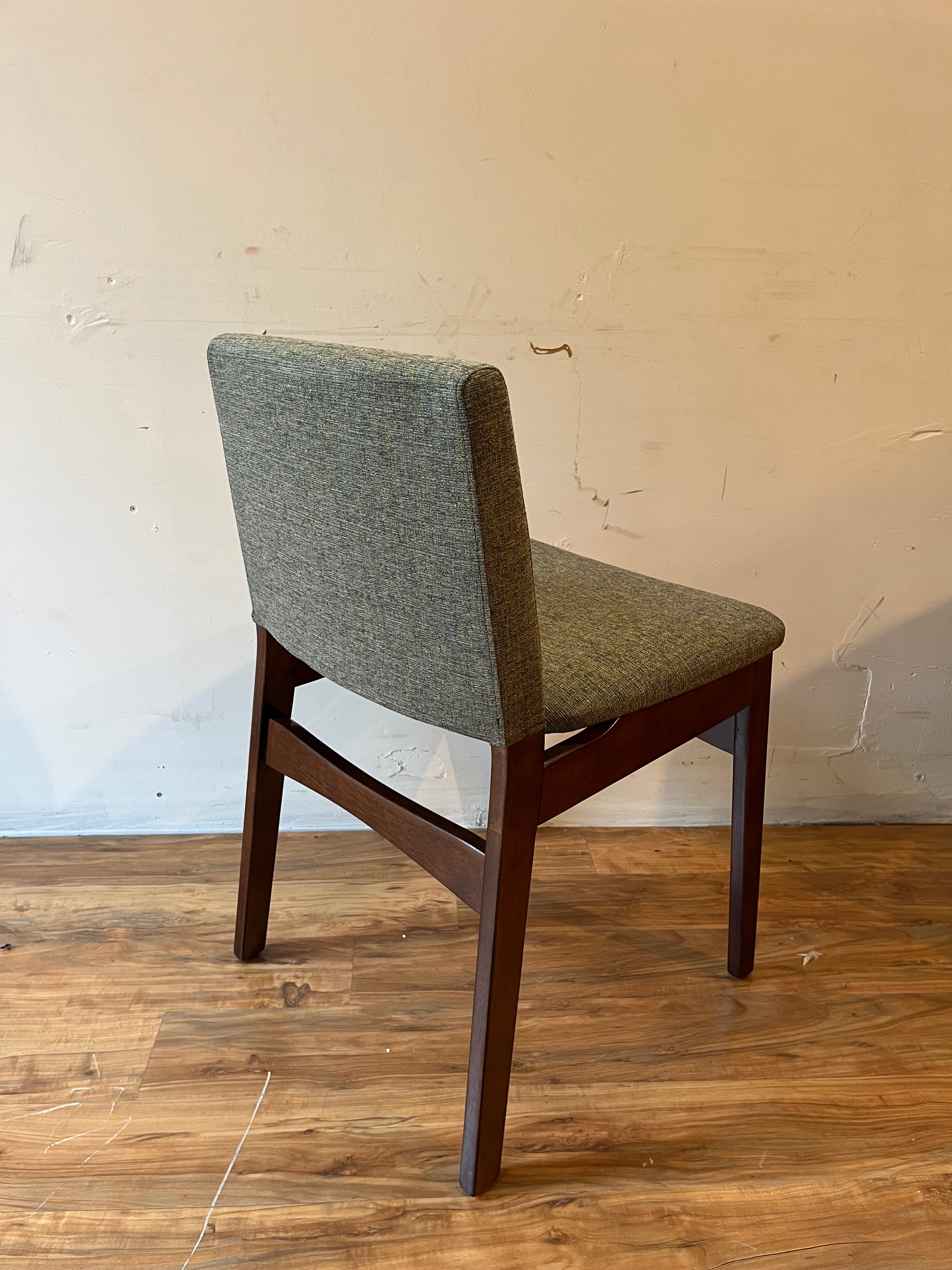 Article Nosh Dining Chairs - Walnut and Hemlock Green