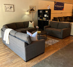 Jordan’s Furniture Sectional in Dusk