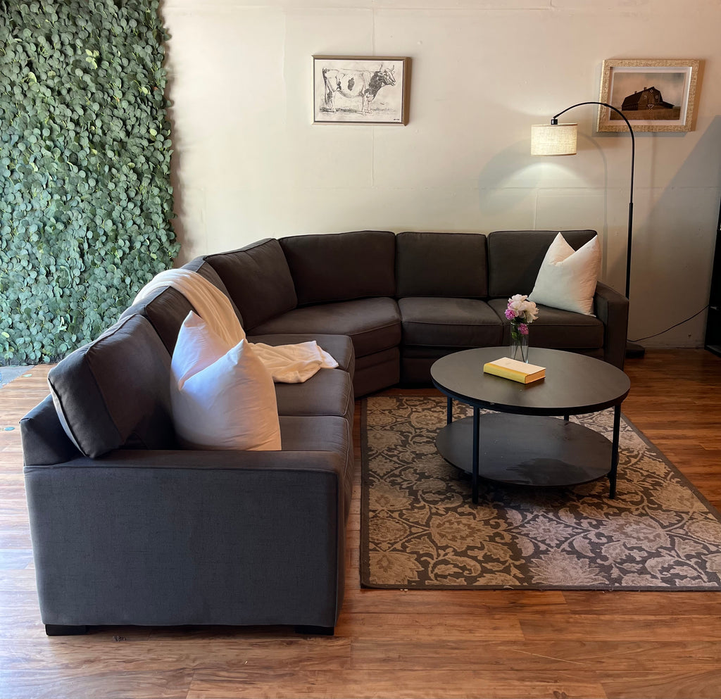 Jordan’s Furniture Sectional in Dusk