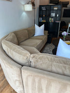 Rowe Furniture Sectional in Sand Beige