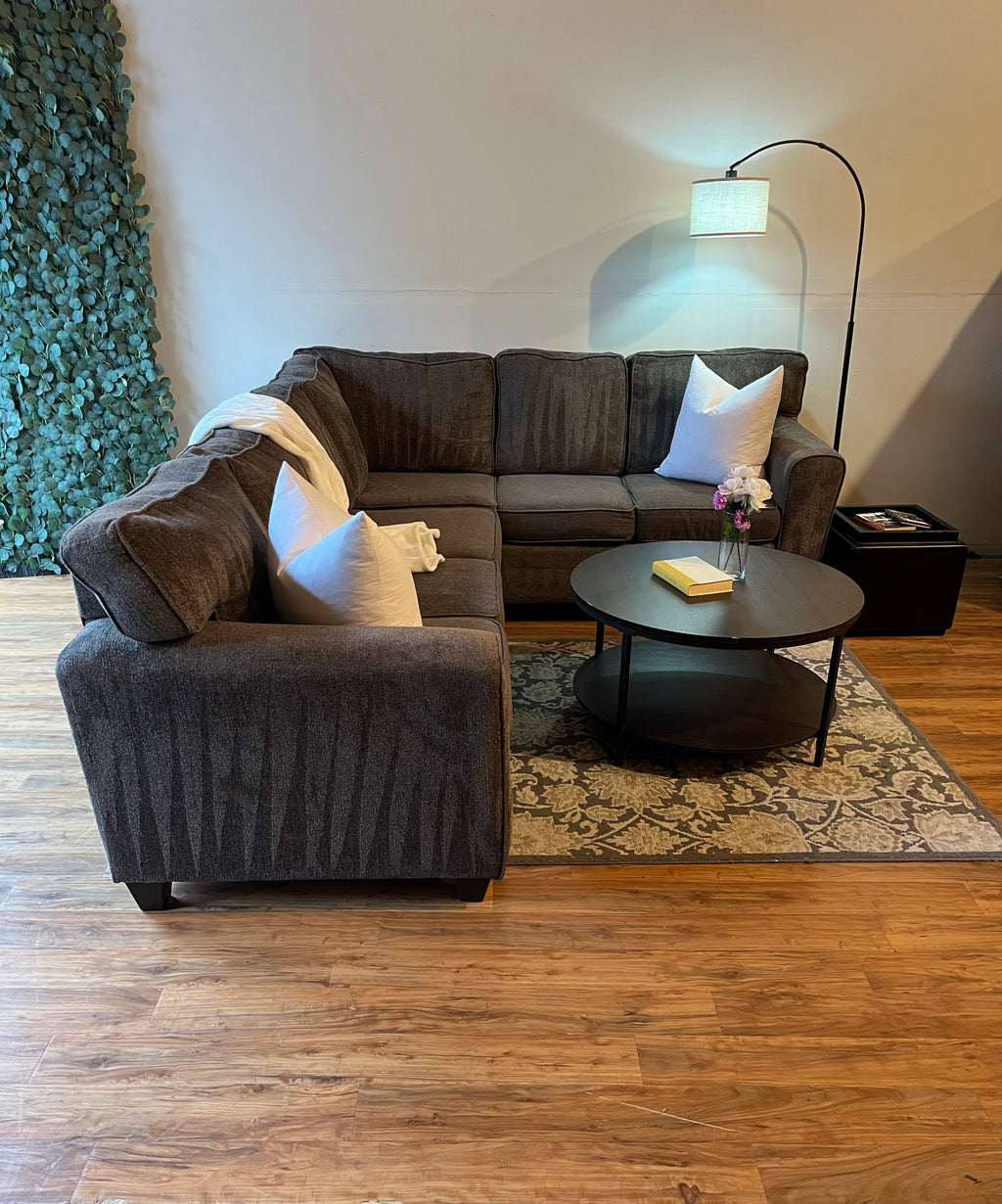 American Furniture Sectional in Ash Gray