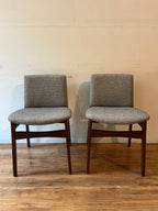 Article Nosh Dining Chairs (2) - Walnut and Quarry Gray