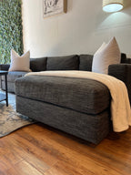West Elm Urban Sectional in Pewter
