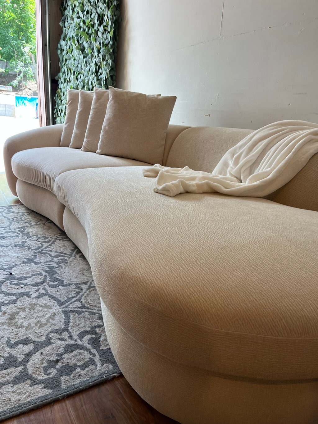 Castlery Fable Sectional in Oyster