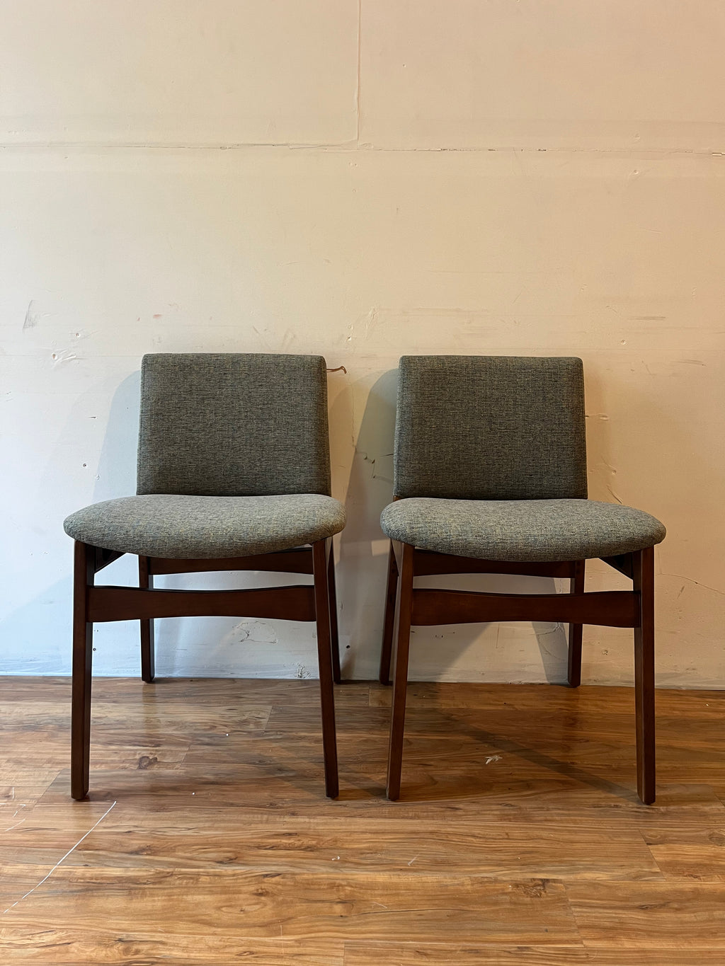 Article Nosh Dining Chairs - Walnut and Hemlock Green