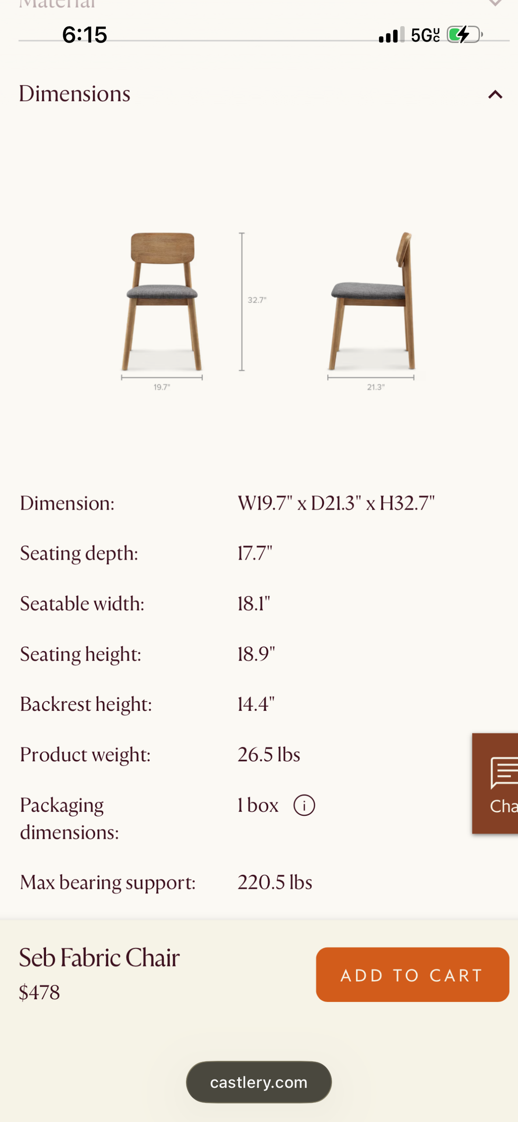 Castlery Seb Dining Chairs