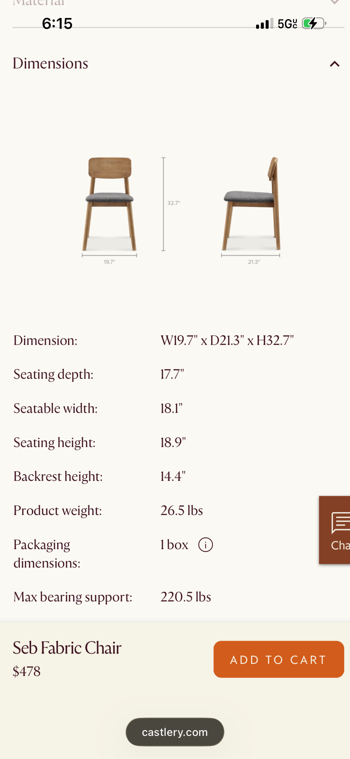 Castlery Seb Dining Chairs