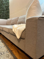 Modular Sectional in Heather Gray